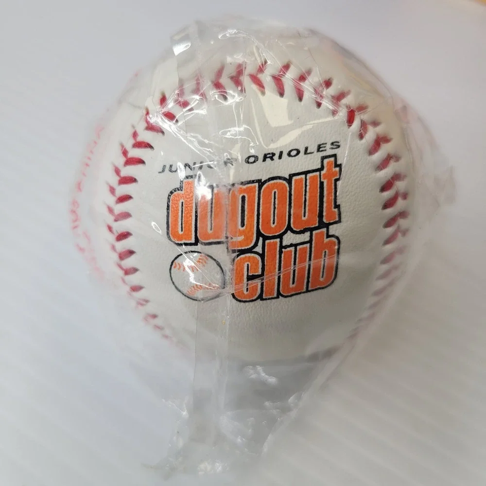 2004 BD&A Baltimore Orioles Dugout Club Orange Hat Sealed Ball‎ Vintage
